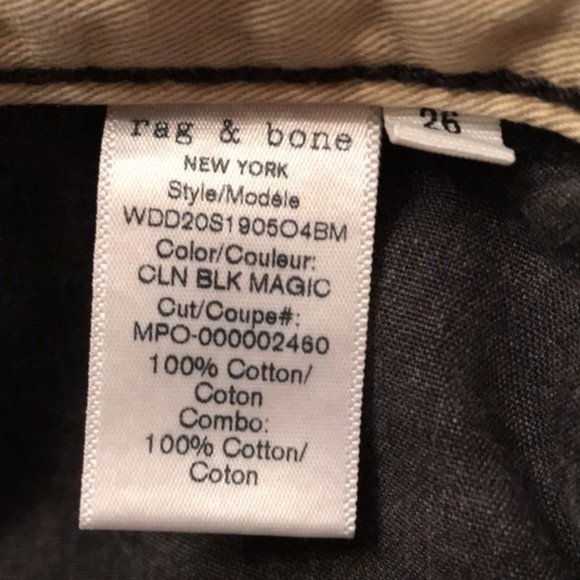 RAG & BONE Rosa Mid-Rise Denim Walking Shorts - Picture 6 of 10